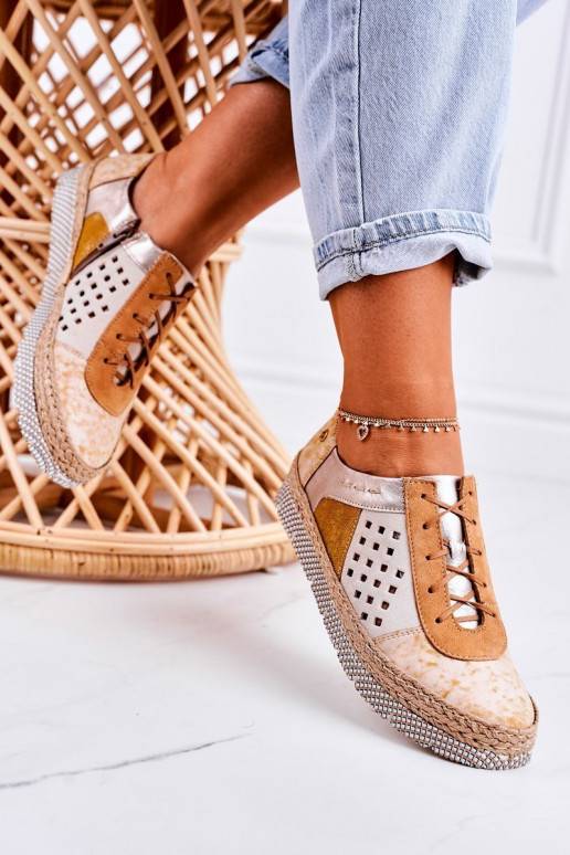 Gelbe Öko-Lederschuhe Gelbe Öko-Lederschuhe