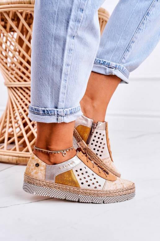 Gelbe Öko-Lederschuhe Gelbe Öko-Lederschuhe