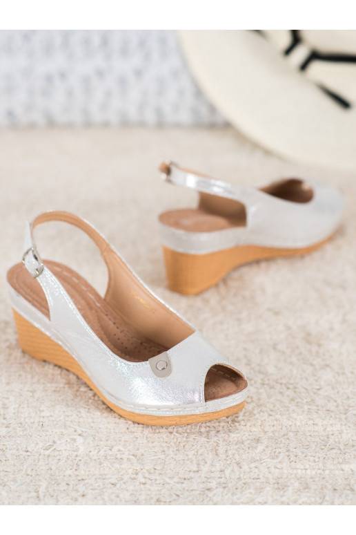 Glitzernde Plateausandalen Glitzernde Plateausandalen