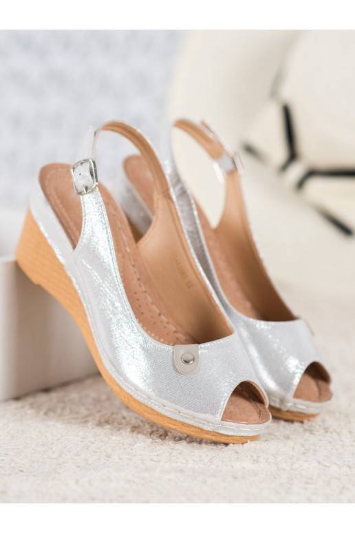 Glitzernde Plateausandalen Glitzernde Plateausandalen