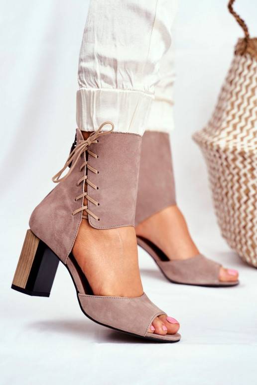 Damen-Sandale, Sandalette mit hohem... Damen-Sandale, Sandalette mit hohem...