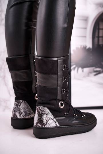 Schneestiefel aus Wildleder... 2