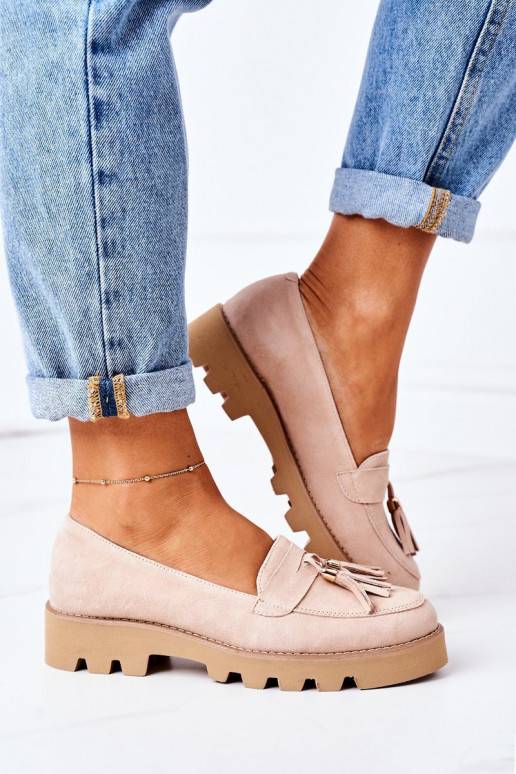 Wildledermokassins in der Farbe... Wildledermokassins in der Farbe...