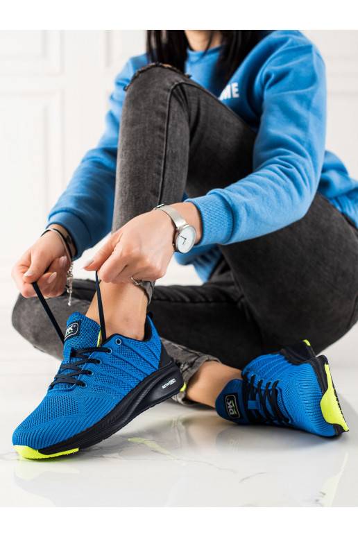 Blaue Sportschuhe DK