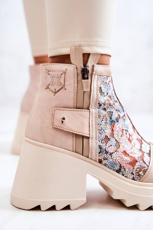 Beige Stiefel Beige Stiefel