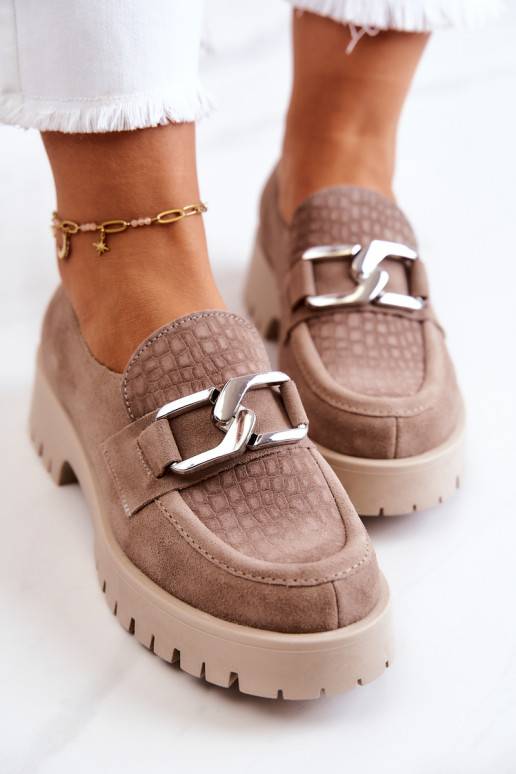 Modische Wildlederschuhe beige Rayhan Modische Wildlederschuhe beige Rayhan