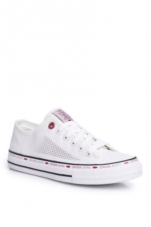 Freizeitschuhe Cross Jeans weiße Farbe Freizeitschuhe Cross Jeans weiße Farbe