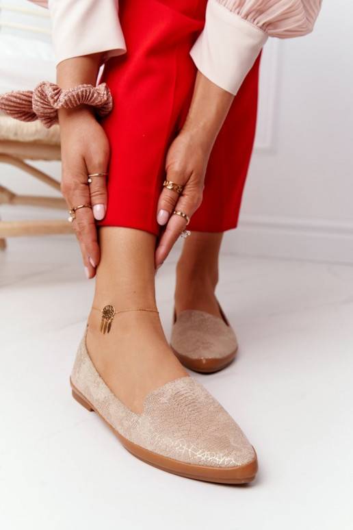 Mokassins Sergio Leone aus beigem... Mokassins Sergio Leone aus beigem...