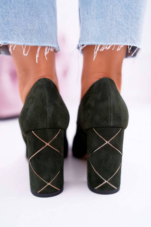 Schuhe Laura Messi Wildleder grün 2050 Tiffany