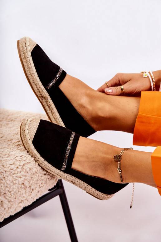 Schwarze Cersei-Espadrilles eines... Schwarze Cersei-Espadrilles eines...