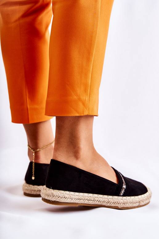 Schwarze Cersei-Espadrilles eines... Schwarze Cersei-Espadrilles eines...