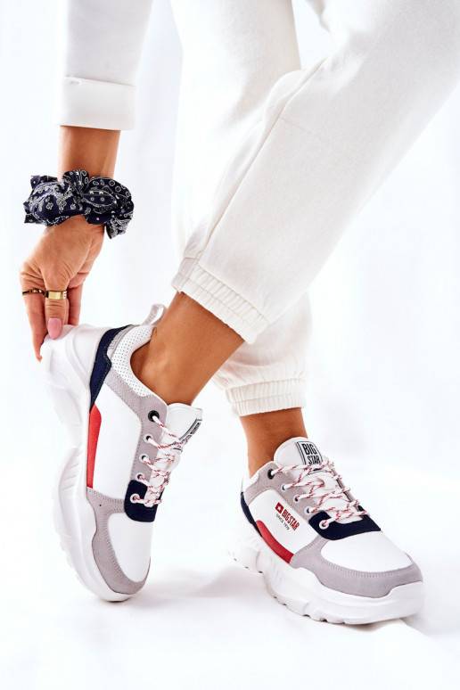 Sneakers Modell Schuhe Big Star weiße... Sneakers Modell Schuhe Big Star weiße...