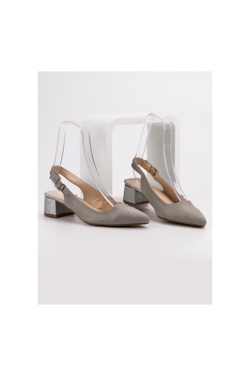 Schuhe mit glänzendem Absatz YL381G