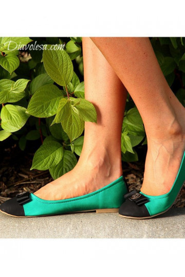 Mintfarbene Ballerinas 2