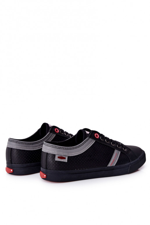 Cross Jeans Freizeitschuhe für Herren in schwarzer Farbe