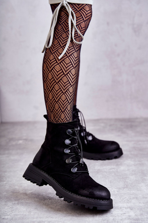 Beheizte Stiefel mit Schnalle in der... Beheizte Stiefel mit Schnalle in der...