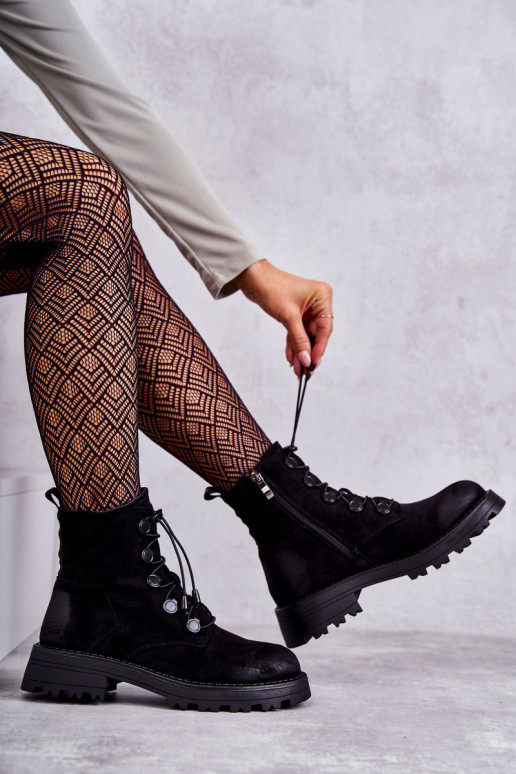 Beheizte Stiefel mit Schnalle in der... Beheizte Stiefel mit Schnalle in der...