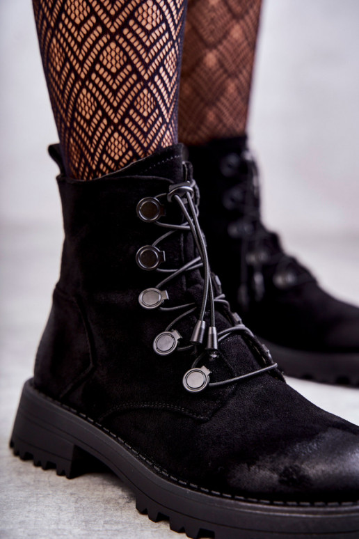 Beheizte Stiefel mit Schnalle in der... Beheizte Stiefel mit Schnalle in der...