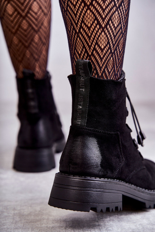 Beheizte Stiefel mit Schnalle in der... Beheizte Stiefel mit Schnalle in der...