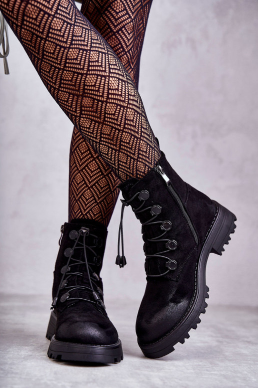 Beheizte Stiefel mit Schnalle in der... Beheizte Stiefel mit Schnalle in der...