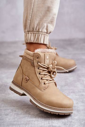 Stiefel in Elfenbein Liv