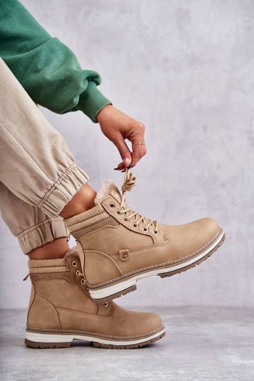 Stiefel in Elfenbein Liv Stiefel in Elfenbein Liv