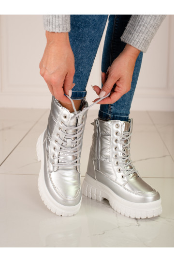 Damen-Schneestiefel mit Schnürsenkeln Shelovet 2