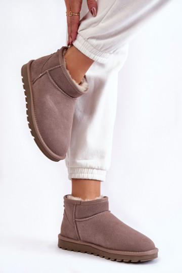 Wildleder-Schneestiefel in... 2