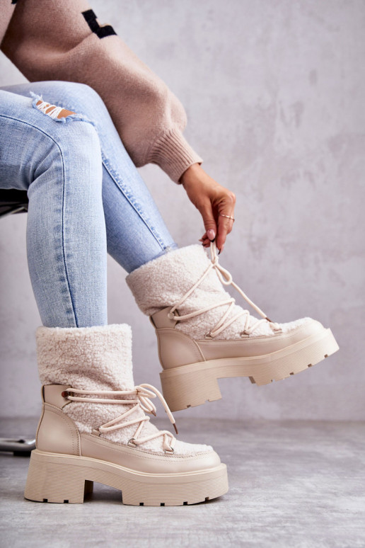 Sandstiefel Schneestiefel mit wärmendem Sanna