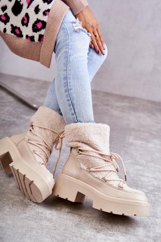 Sandstiefel Schneestiefel mit wärmendem Sanna