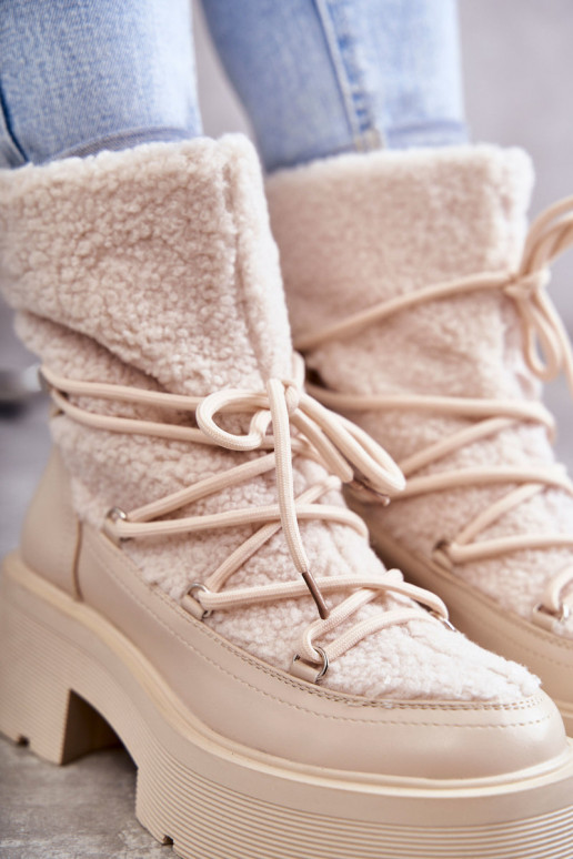Sandstiefel Schneestiefel mit wärmendem Sanna