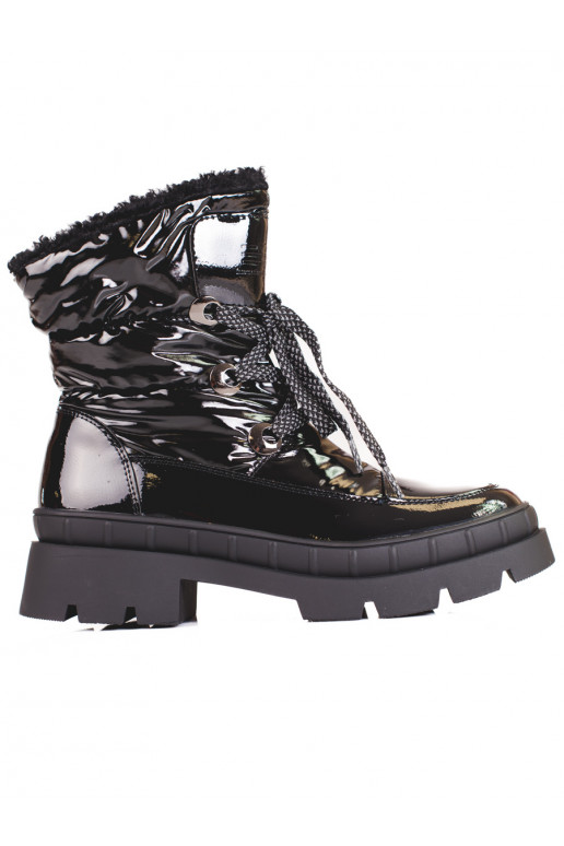 Warme Damen-Schneestiefel mit Fell... Warme Damen-Schneestiefel mit Fell...