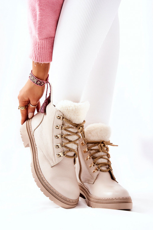 Damen-Khaleni-Stiefeletten in Beige Damen-Khaleni-Stiefeletten in Beige