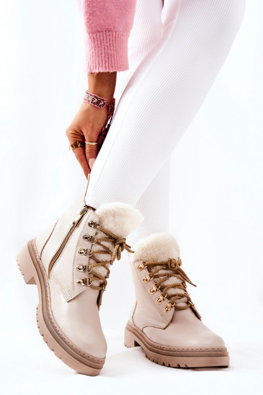 Damen-Khaleni-Stiefeletten in Beige Damen-Khaleni-Stiefeletten in Beige