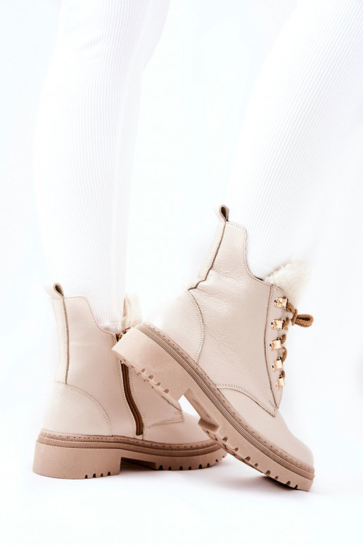 Damen-Khaleni-Stiefeletten in Beige Damen-Khaleni-Stiefeletten in Beige