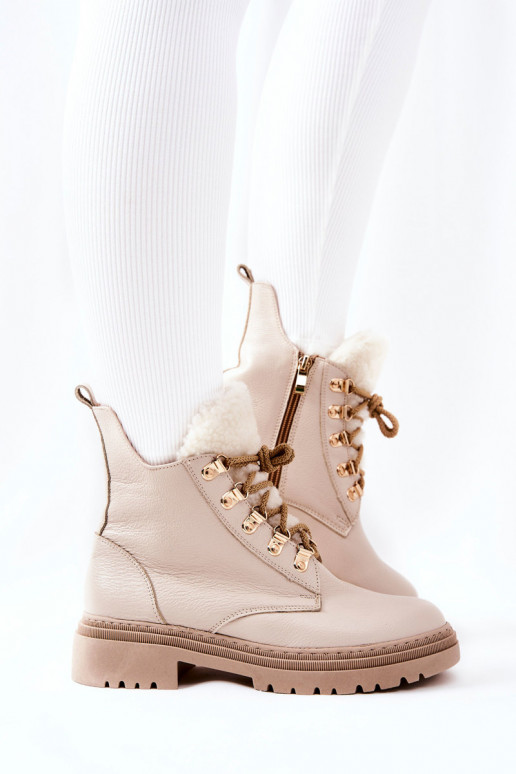 Damen-Khaleni-Stiefeletten in Beige Damen-Khaleni-Stiefeletten in Beige