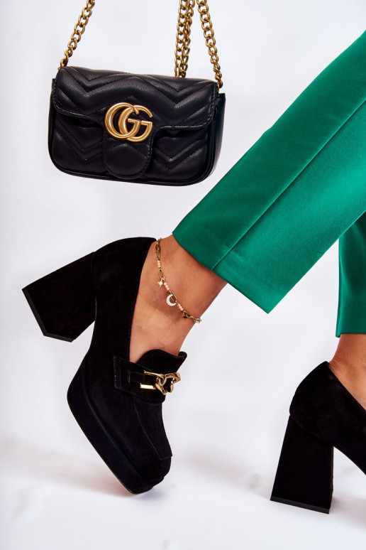 Schwarze Wildlederstiefeletten von... Schwarze Wildlederstiefeletten von...