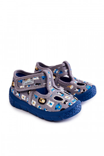 Schuhe/Hausschuhe Befado in grauer Farbe 2