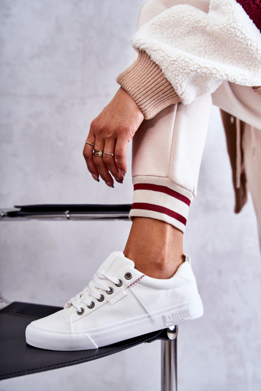 Freizeitschuhe Big Star weiße Farbe