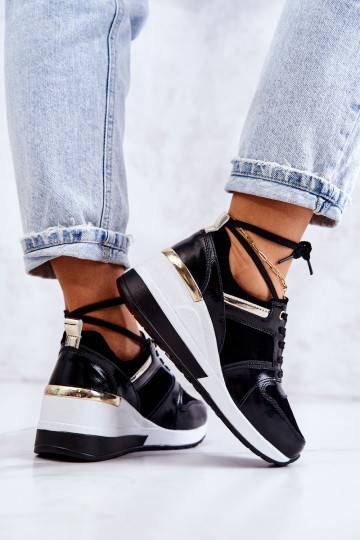Schwarz-weiße Sportschuhe Rayana für Damen 2