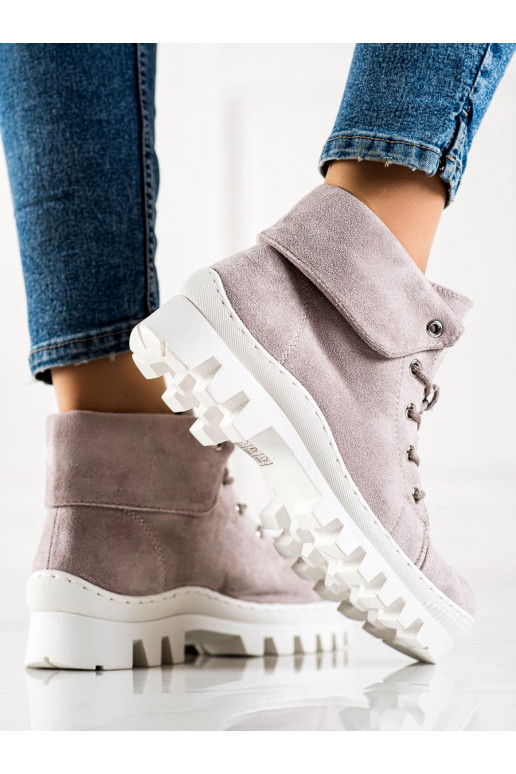 Hellviolette Damenstiefel S.Barski Hellviolette Damenstiefel S.Barski