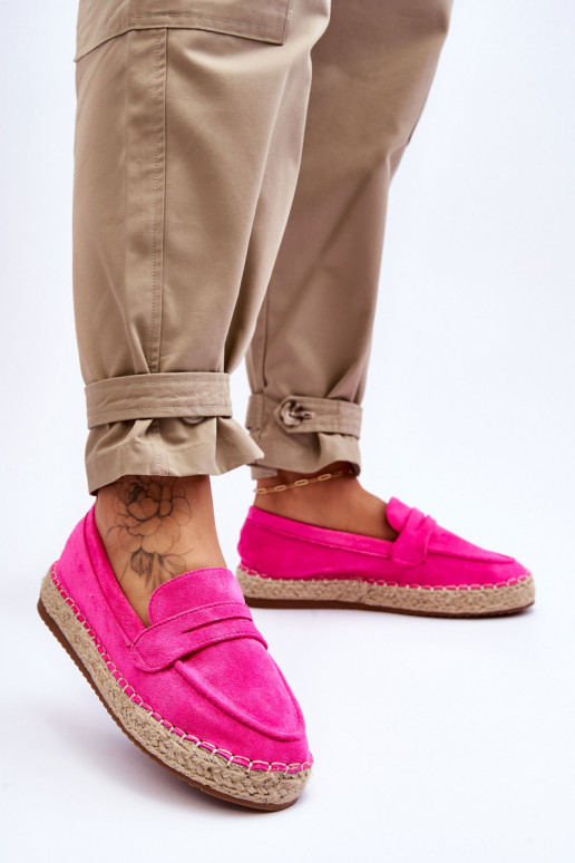 Keyla helle Wildleder-Espadrilles in...