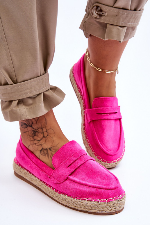Keyla helle Wildleder-Espadrilles in...