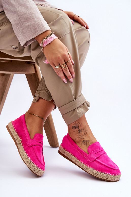 Keyla helle Wildleder-Espadrilles in...