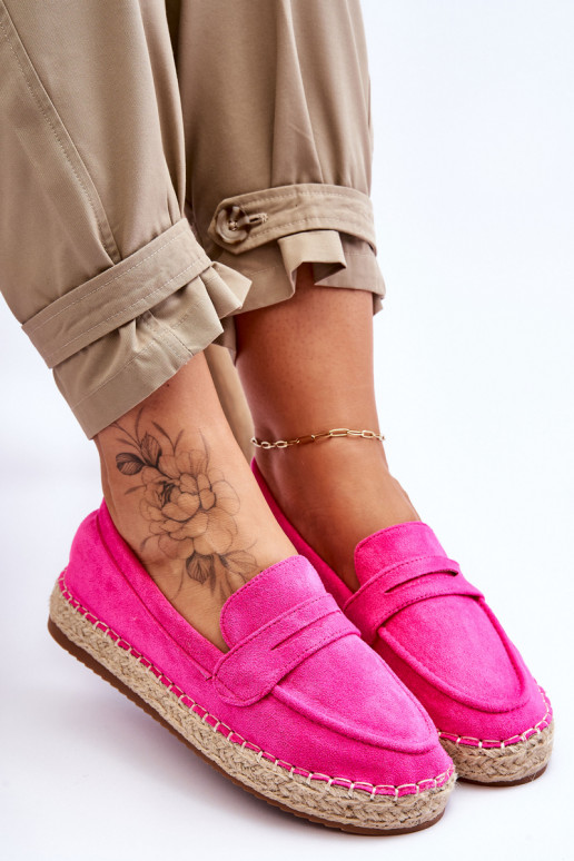 Keyla helle Wildleder-Espadrilles in...