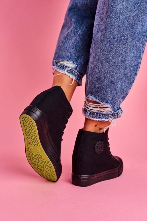 Schwarze Big Star Sneakers... Schwarze Big Star Sneakers...