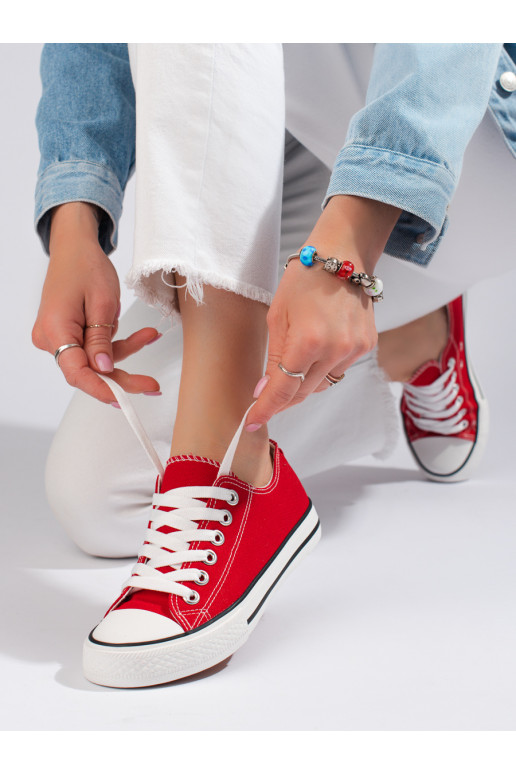 Freizeitschuhe in roter Farbe Shelovet