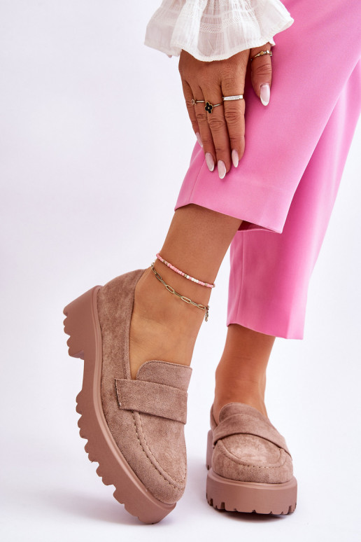 Mokassins aus beigem Wildleder Corrin Mokassins aus beigem Wildleder Corrin