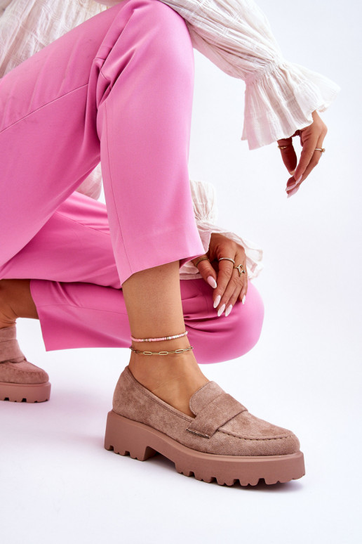 Mokassins aus beigem Wildleder Corrin Mokassins aus beigem Wildleder Corrin