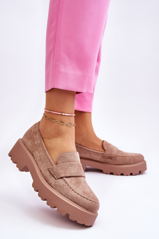 Mokassins aus beigem Wildleder Corrin Mokassins aus beigem Wildleder Corrin